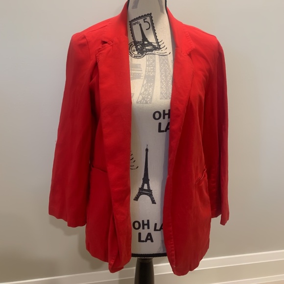 Mendocino red blazer - Picture 1 of 3